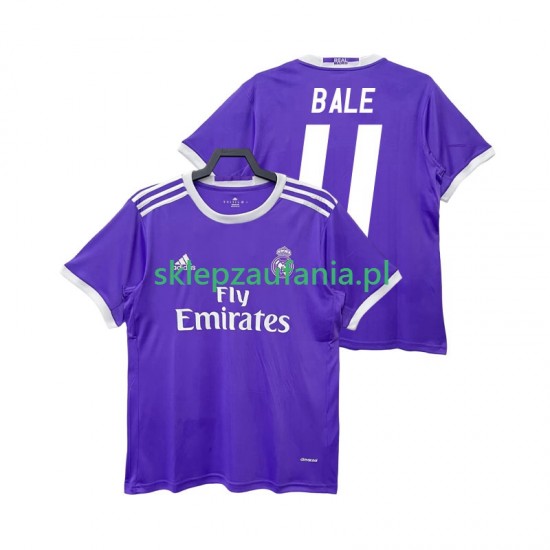 Herre Real Madrid drakt BALE 11 2016 2017 Retro Borte Korte Ermer