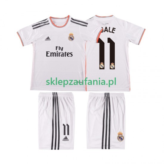 3-13 år Barn Real Madrid drakt BALE 11 2013 2014 Retro Hjemme Korte Ermer