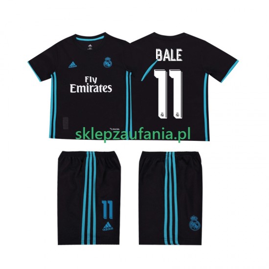 3-13 år Barn Real Madrid drakt Bale 11 2017 2018 Retro Borte Korte Ermer