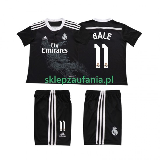3-13 år Barn Real Madrid drakt Bale 11 2014 Retro Tredje Korte Ermer