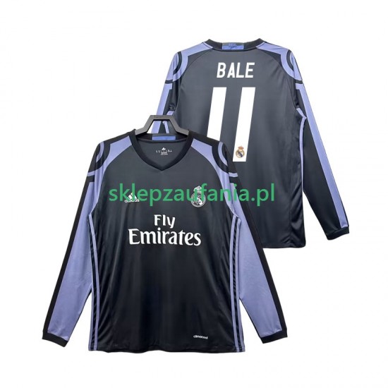 Herre Real Madrid drakt Bale 11 2016 2017 Retro Tredje Langermet