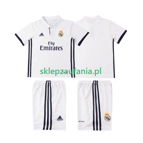 3-13 år Barn Real Madrid drakt 2016 2017 Retro Hjemme Korte Ermer