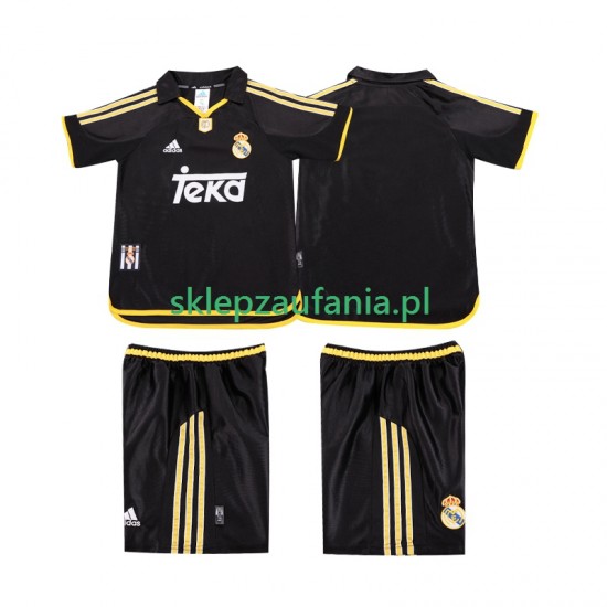 3-13 år Barn Real Madrid drakt 2001 Retro Borte 1999 Korte Ermer