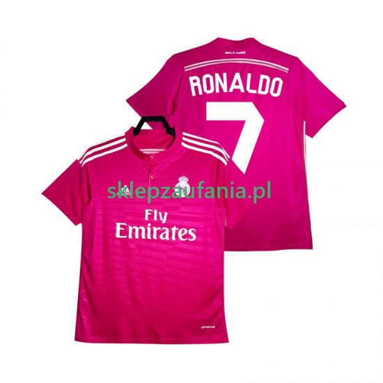 Herre Real Madrid drakt Cristiano Ronaldo 7 2014 2015 Retro Borte Korte Ermer
