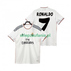 Herre Real Madrid drakt Cristiano Ronaldo 7 2013 2014 Retro Hjemme Korte Ermer Herre Real Madrid drakt Cristiano Ronaldo 7 2013 2014 Retro Hjemme Korte Ermer