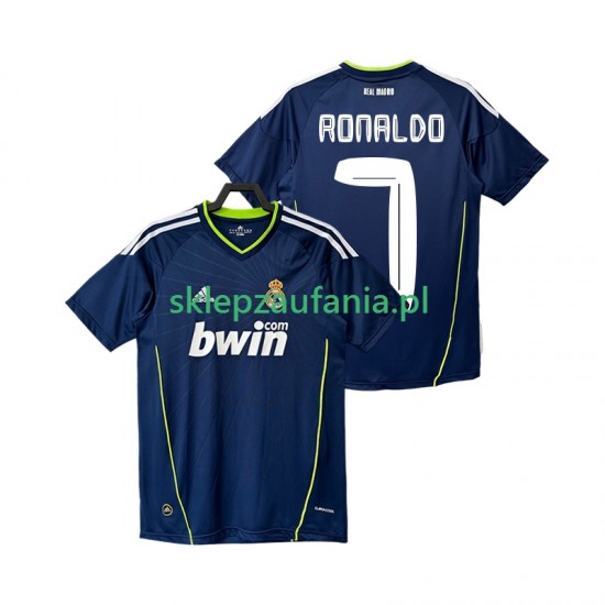 Herre Real Madrid drakt Cristiano Ronaldo 7 Retro Borte 2010 2011 Korte Ermer