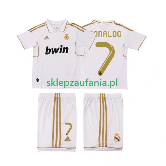 3-13 år Barn Real Madrid drakt Cristiano Ronaldo 7 2012 Retro Hjemme 2011 Korte Ermer