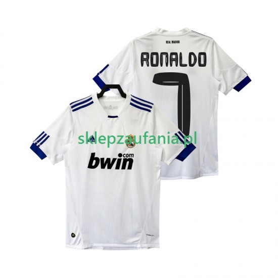 Herre Real Madrid drakt Cristiano Ronaldo 7 Retro Hjemme 2010 2011 Korte Ermer
