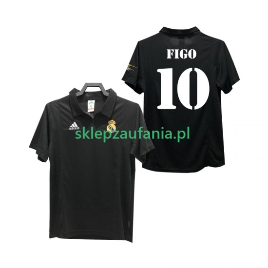 Herre Real Madrid drakt FIGO 10 2002 2003 Retro Borte Korte Ermer