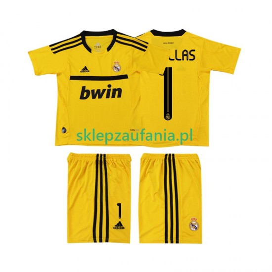 3-13 år Barn Keeper Real Madrid drakt CASILLAS 1 2012 Retro Hjemme 2011 Korte Ermer