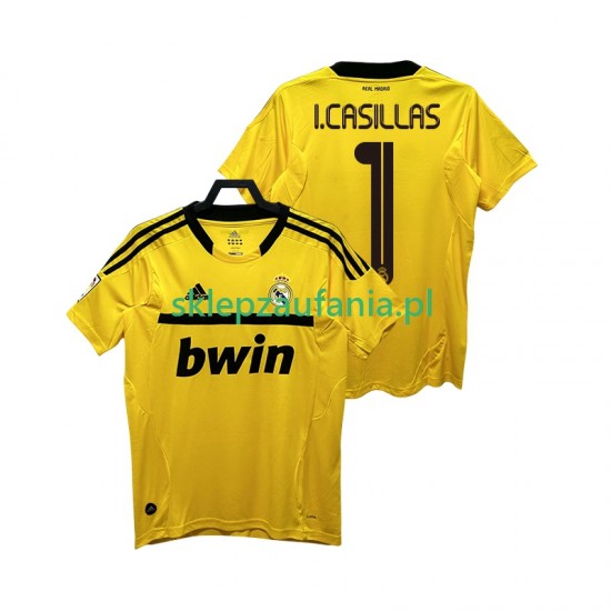 Herre Keeper Real Madrid drakt I.CASILLAS 1 2012 Retro Hjemme 2011 Korte Ermer