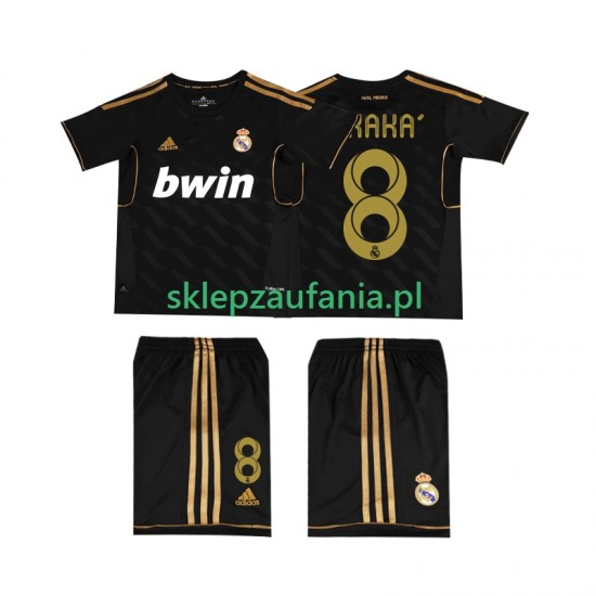 3-13 år Barn Real Madrid drakt KAKA 8 -2012 Retro Borte 2011 Korte Ermer