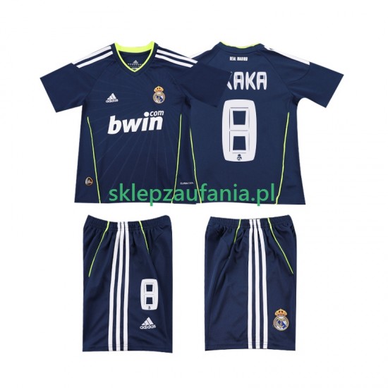 3-13 år Barn Real Madrid drakt KAKA 8 Retro Borte 2010 2011 Korte Ermer