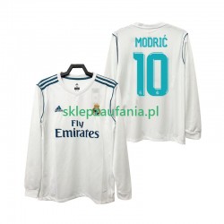 Herre Real Madrid drakt Modrić 10 2017 2018 Retro Hjemme Langermet Herre Real Madrid drakt Modrić 10 2017 2018 Retro Hjemme Langermet