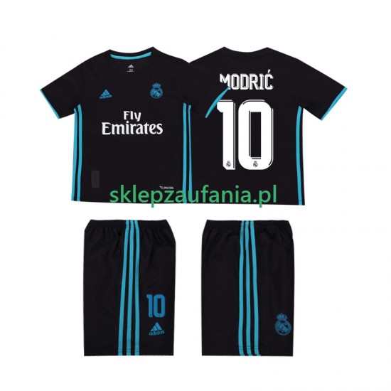 3-13 år Barn Real Madrid drakt Modrić 10 2017 2018 Retro Borte Korte Ermer