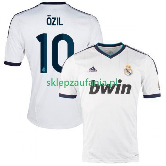 Herre Real Madrid drakt Ozil 2012 2013 Retro Hjemme Korte Ermer