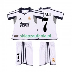 3-13 år Barn Real Madrid drakt RAUL 7 2001 2002 Retro Hjemme Korte Ermer 3-13 år Barn Real Madrid drakt RAUL 7 2001 2002 Retro Hjemme Korte Ermer