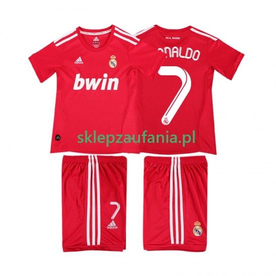 3-13 år Barn Real Madrid drakt RONALDO 7 2012 Retro Tredje 2011 Korte Ermer