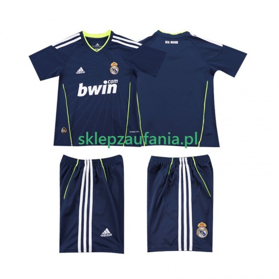 3-13 år Barn Real Madrid drakt Retro Borte 2010 2011 Korte Ermer