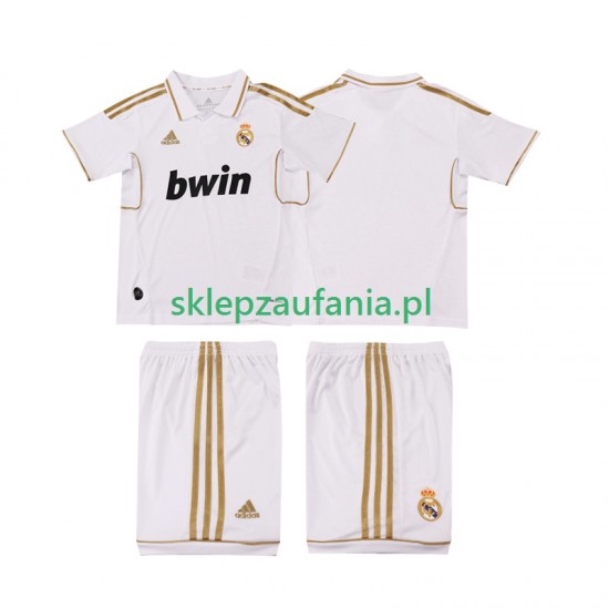 3-13 år Barn Real Madrid drakt 2012 Retro Hjemme 2011 Korte Ermer