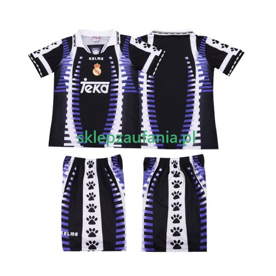 3-13 år Barn Real Madrid drakt 1997 1998 Retro Tredje Korte Ermer