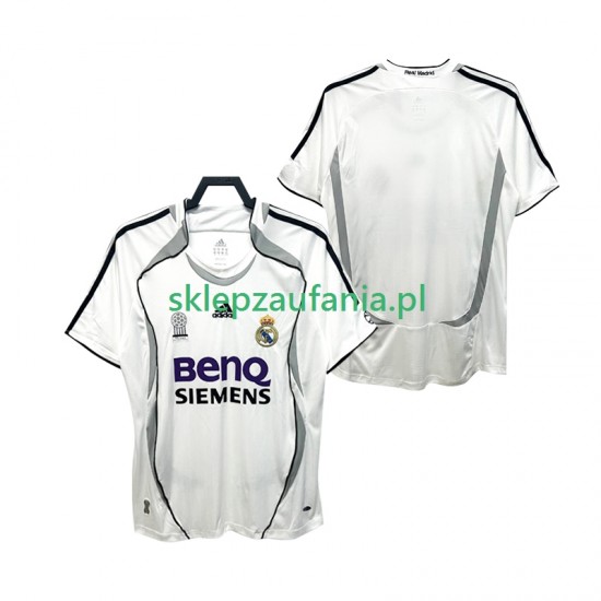 Herre Real Madrid drakt 2007 Retro Hjemme 2006 Korte Ermer