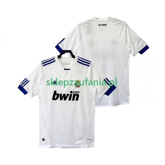 Herre Real Madrid drakt Retro Hjemme 2010 2011 Korte Ermer