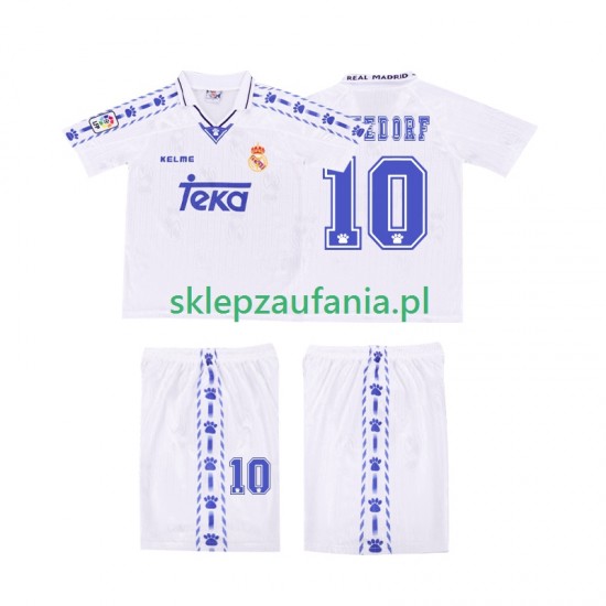3-13 år Barn Real Madrid drakt SEEDORF 10 1996 1997 Retro Hjemme Korte Ermer