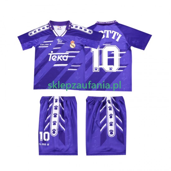 3-13 år Barn Real Madrid drakt TOTTI 10 1996 Retro Borte 1994 Korte Ermer