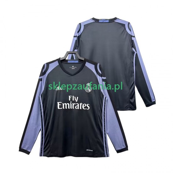 Herre Real Madrid drakt 2016 2017 Retro Tredje Langermet