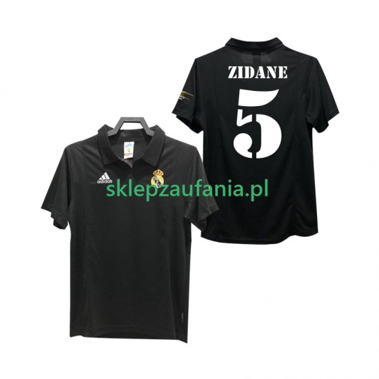 Herre Real Madrid drakt ZIDANE 5 2002 2003 Retro Borte Korte Ermer