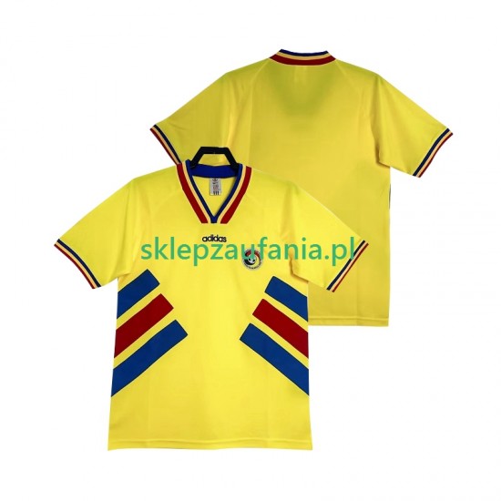 Herre Romania drakt Retro Hjemme 1994 Korte Ermer