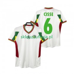 Herre Senegal drakt CISSE 6 2002 Retro Hjemme Korte Ermer