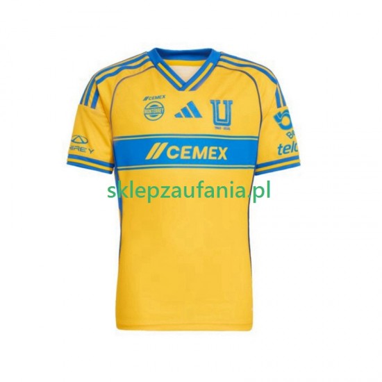 Herre Tigres UANL drakt Hjemme 2025-2026 Korte Ermer