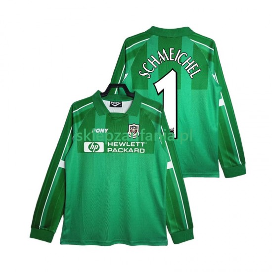 Herre Keeper Tottenham Hotspur drakt SCHMEICHEL 1 1997 Retro Hjemme 1999 Langermet