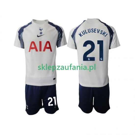 3-13 år Barn Tottenham Hotspur drakt Kulusevski 21 Hjemme 2025-2026 Korte Ermer