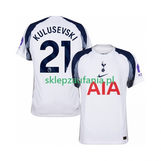 Herre Tottenham Hotspur drakt Kulusevski 21 Hjemme 2025-2026 Korte Ermer