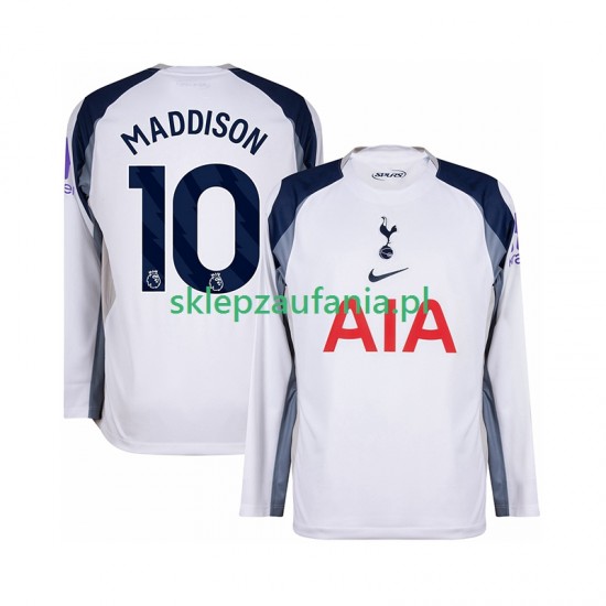 Herre Tottenham Hotspur drakt Maddison 10 Hjemme 2025-2026 Langermet