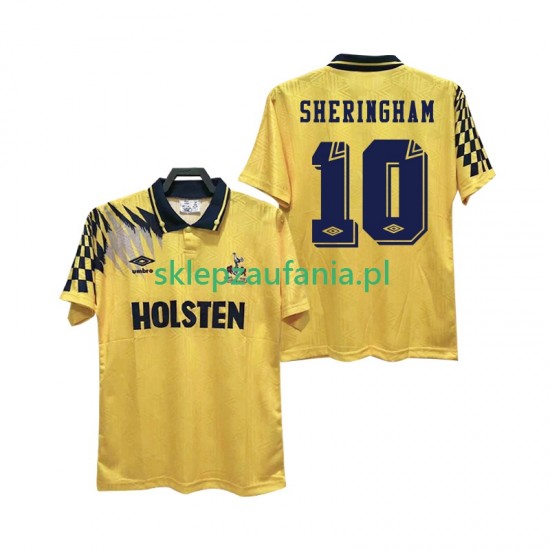 Herre Tottenham Hotspur drakt SHERINGHAM 10 1992 Retro Borte 1994 Korte Ermer