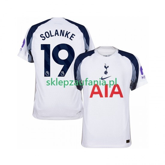 Herre Tottenham Hotspur drakt Solanke 19 Hjemme 2025-2026 Korte Ermer