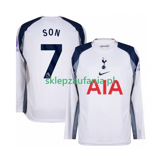 Herre Tottenham Hotspur drakt Son Heung-Min 7 Hjemme 2025-2026 Langermet