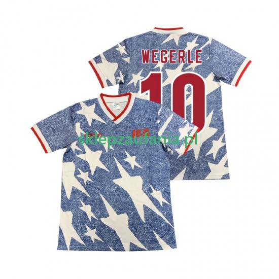Herre USA drakt WEGERLE 10 Retro Borte 1994 Korte Ermer