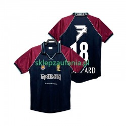Herre West Ham United drakt LAMPARD 18 Iron Maiden Retro Hjemme 1999 Korte Ermer
