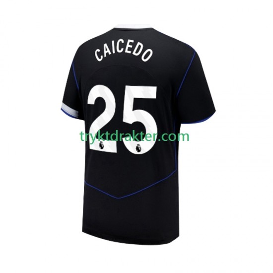 Herre Chelsea drakt Moises Caicedo 25 Tredje 2025-2026 Korte Ermer