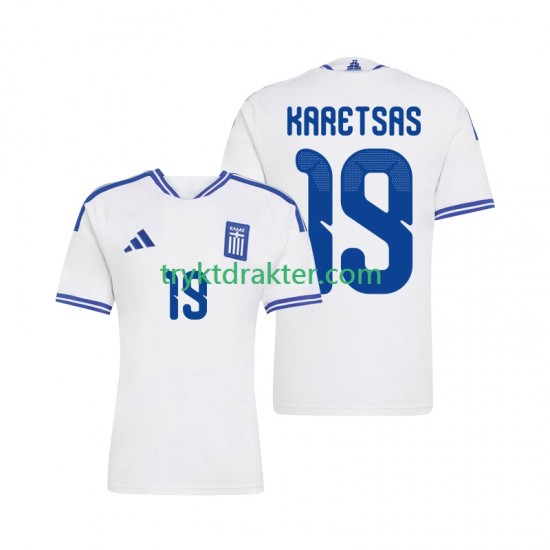 Herre Hellas drakt Konstantinos Karetsas 19 Hjemme 2026 Korte Ermer