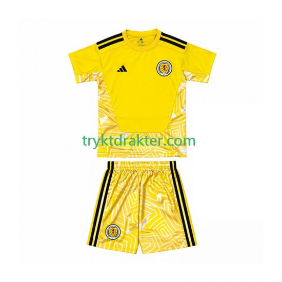 3-13 år Barn Keeper Skottland drakt Hjemme 2026 Korte Ermer