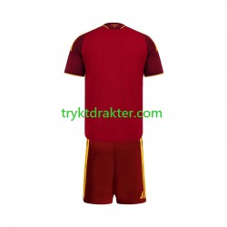 3-13 år Barn AS Roma drakt Hjemme 2026-2027 Korte Ermer