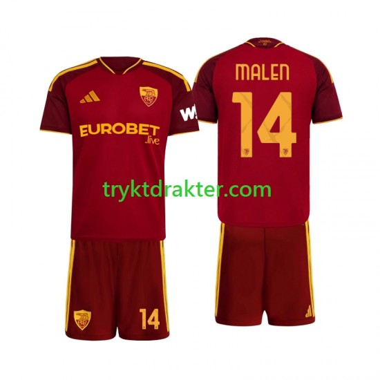 3-13 år Barn AS Roma drakt Donyell Malen 14 Hjemme 2026-2027 Korte Ermer