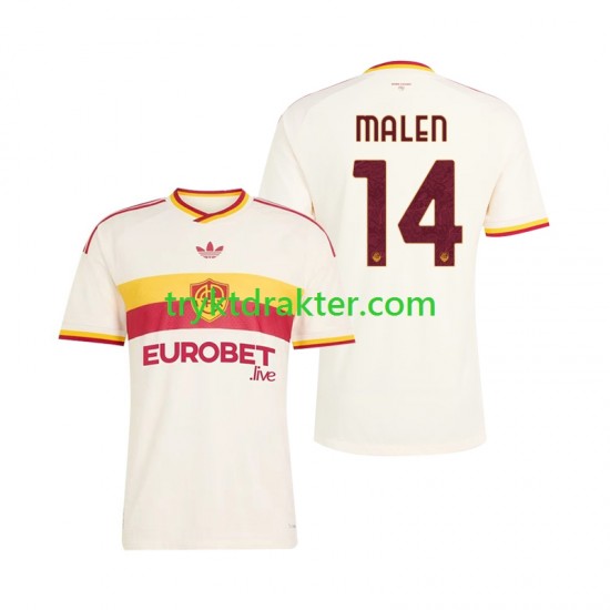 Herre AS Roma drakt Donyell Malen 14 Borte 2026-2027 Korte Ermer