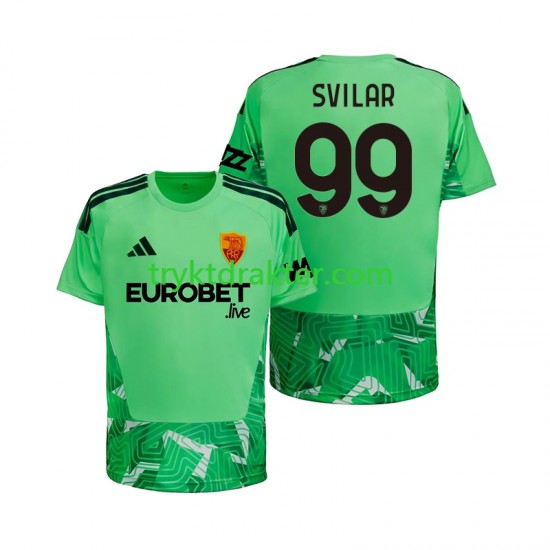 Herre Keeper AS Roma drakt Mile Svilar 99 Hjemme 2026-2027 Korte Ermer